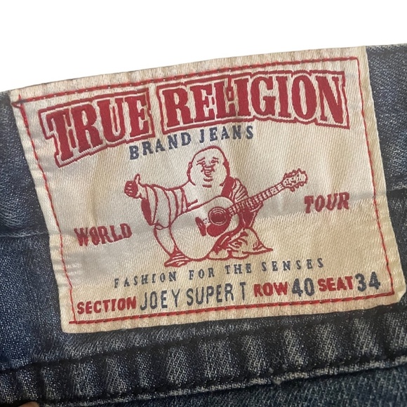 True‎ Religion Joey Supper T Mens Jeans Row 40 Seat 34 - Picture 10 of 10